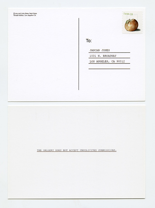 We do not accept unsolicited submissions. Detail Example #2
